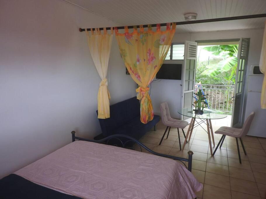 Studio Hibiscus-Ch Vue Sur Mer,Plage,Clim Les Anses-d'Arlets Kültér fotó